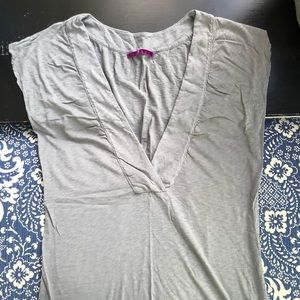 Gray Velvet top